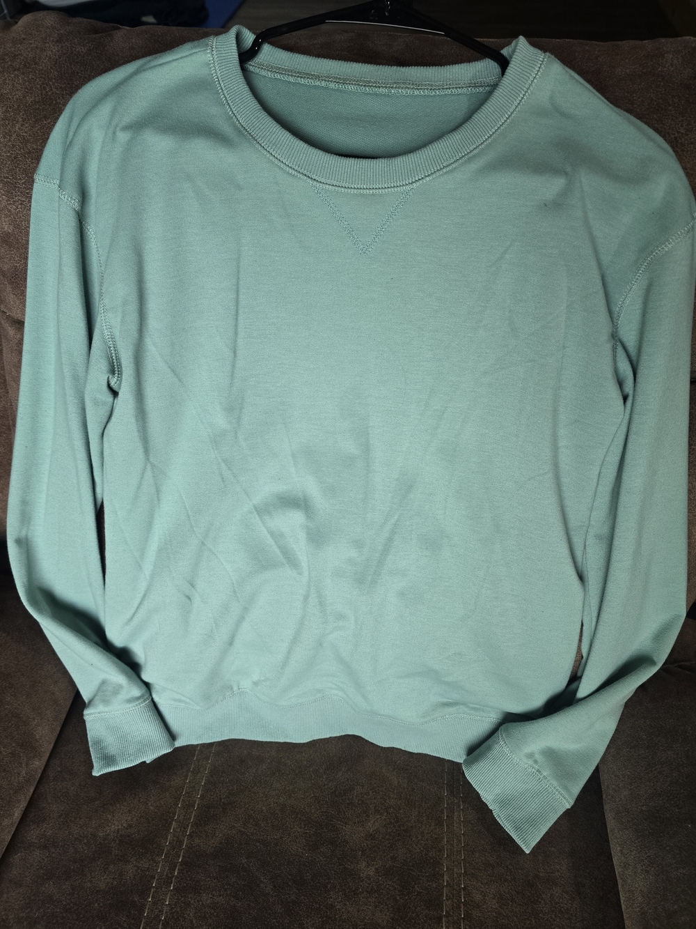 Women’s Lightweight Crewneck Sweater - Mint Green